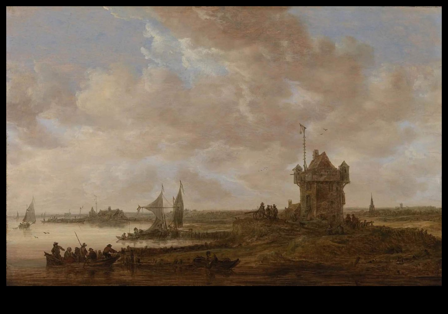 Jan van Goyen'in Manzaraları: Hollanda Sanatında Sakin Manzaralar